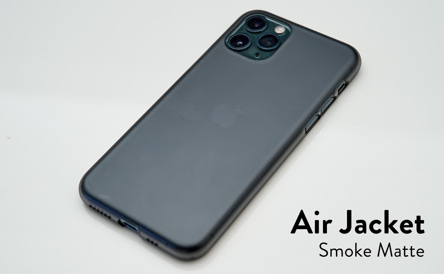 Power Support Air Jacket Case for iPhone 11 Pro Smoke Matte